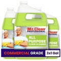 Procter & Gamble Mr. Clean Professional Finished Floor Cleaner, Yellow, 3 / Carton, PGC02621CT
