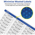 Avery Address Labels, Sure Feed, 1/2" x 1-3/4", 20,000 Labels (5967), White, 1 Box, AVE5967