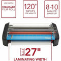 ACCO GBC HeatSeal Pinnacle 27 Thermal Roll Laminator, Blue, GBC1701700