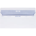 Quality Park No. 10 Single Window Security Tinted with Reveal-N-Seal Self-Seal Closure, White, 500 / Box, QUA67418