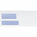 Quality Park No. 9 Double Window Envelopes with Tamper-Evident Seal, White, 500 / Box, QUA67529