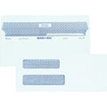 Quality Park No. 8 5/8 Double-Window Security Envelopes with Reveal-N-Seal Self-Seal Closure, White, 500 / Box, QUA67539