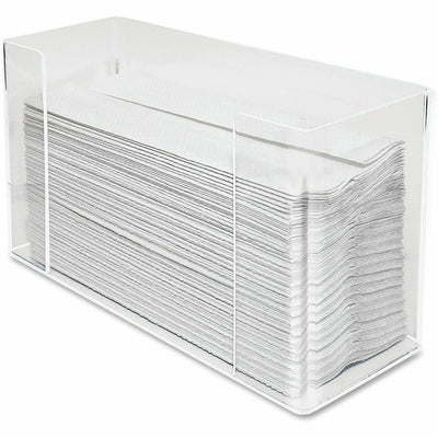 Kantek Paper Towel Dispenser, Clear, KTKAH190