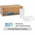 Georgia Pacific . Pacific Blue Select Multifold Premium Paper Towels, White, 16 / Carton, GPC20389