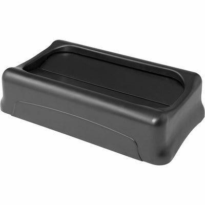 Rubbermaid Commercial Slim Jim Container Swing Lid, Black, RCP267360BK