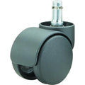 Master Caster Deluxe Futura Hooded Carpet Casters, Matte Black, 5 / Set, MAS23618