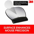 3M Gel Mouse Pad, Black, 1, MMMMW310LE