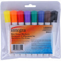 Integra Chisel Point Dry-erase Markers, 1 Set, ITA33311