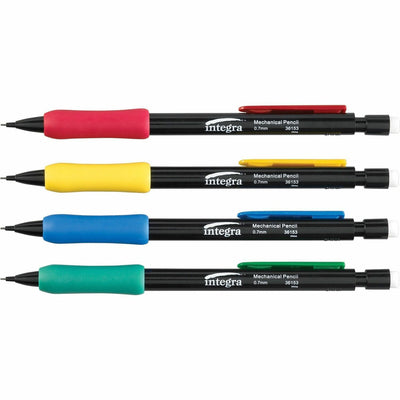 Integra Grip Mechanical Pencils, 0.7 mm, 1 Dozen, ITA36153