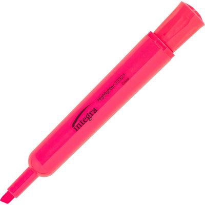 Integra Chisel Desk Liquid Highlighters, 1 Dozen, ITA33321