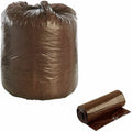 STOUT industrial and commercial grade Controlled Life-Cycle Plastic Trash Bags, Brown, 1 Carton, STOG3344B11