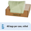 STOUT industrial and commercial grade Products Stout EcoSafe Trash Bags, Green, 1 Carton, STOE3039E11