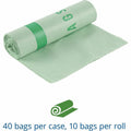STOUT industrial and commercial grade Products Stout EcoSafe Trash Bags, Green, 1 Carton, STOE3348E85