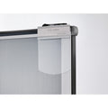 ACCO Quartet Workstation Sliding Privacy Screen, Silver, QRTWPS1000