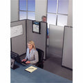 ACCO Quartet Workstation Sliding Privacy Screen, Silver, QRTWPS1000