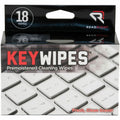 Advantus Read/Right KeyWipes Individual Germicidal Wipes, 18 / Box, REARR1233