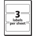 Avery Removable Labels, White, 150 / Pack, AVE05440