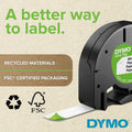 Newell Dymo 1" Flexible Nylon Rhino Label Tape, White, DYM1734524