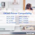 Brother DR360 Replacement Drum, BRTDR360