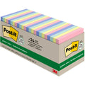 3M Post-it Greener Notes Cabinet Pack - Sweet Sprinkles Color Collection, Moonstone, 1 Pack, MMM654R24CPAP