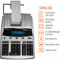 Victor 12403A Professional Calculator, White, VCT12403A