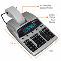 Victor 12403A Professional Calculator, White, VCT12403A