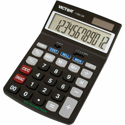 Victor 11803A Business Calculator, Black, VCT11803A