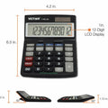 Victor 11803A Business Calculator, Black, VCT11803A