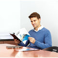 Fellowes Executive Presentation Covers, Black, 8 3/4" Width x 11 1/4" Length, 1 Pack, FEL52146