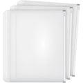 TOPS Cardinal HOLD IT Expanding Zipper Binder Pockets, Clear, 8 1/2" Width x 11" Length, 1 Pack, CRD14201