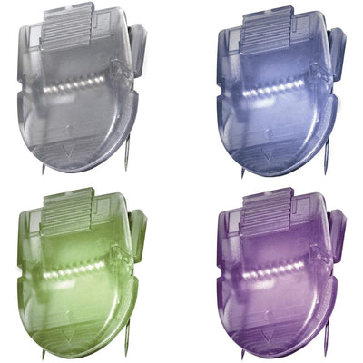 Advantus Color Panel Wall Clips, Metallic, 20 / Box, AVT75338