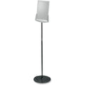 Durable Office Floor Model Sign Holder, Gray, DBL558957