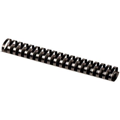 Fellowes Plastic Binding Combs, Black, 8 1/2" Width x 11" Length, 1 Pack, FEL52066