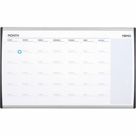 ACCO Quartet Arc Cubicle Whiteboard Calendar, QRTARCCP3018