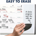 ACCO Quartet Arc Cubicle Whiteboard Calendar, QRTARCCP3018