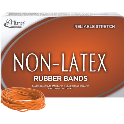 Alliance Rubber Company Alliance Rubber Rubber Bands, Orange, 720 / Box, ALL37336