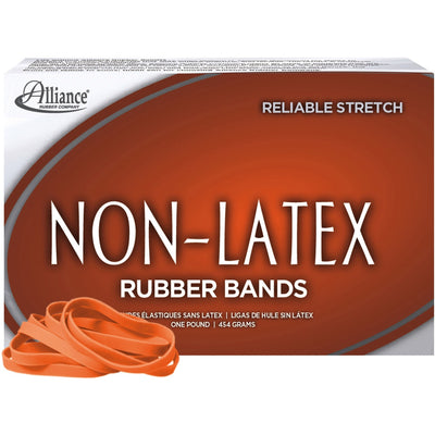 Alliance Rubber Rubber Bands, Orange, 380 / Box — view 1