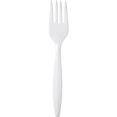 Georgia Pacific . Dixie Medium-weight Disposable Forks by GP Pro, White, 1000 / Carton, DXEPFM21