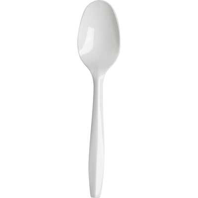 Georgia Pacific Dixie Medium-weight Disposable Teaspoons by GP Pro, White, 1000 / Carton — view 1