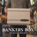 Fellowes Bankers Box Stor/File String & Button Legal Storage Box, Blue, 4 / Carton, FEL0070503
