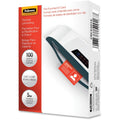 Fellowes Punched ID Card Glossy Thermal Laminating Pouches, Clear, 1 Pack, FEL52016