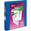 Avery Durable View 1.5" Binder, Blue Binder (17024), Dark Blue, 8 1/2" Width x 11" Length, AVE17014
