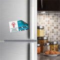 Avery Magnetic Business Cards, 2" x 3-1/2", Matte White, 30 Cards (8374), 1 Carton, AVE08374