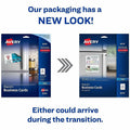Avery Magnetic Business Cards, 2" x 3-1/2", Matte White, 30 Cards (8374), 1 Carton, AVE08374