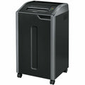 Fellowes Powershred 425Ci 100% Jam-Proof Cross-Cut Shredder, Dark Silver, FEL38425