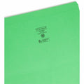 Smead File Folder 17110, Green, 8 1/2" Width x 14" Length, 100 / Box, SMD17110