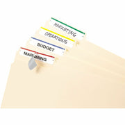 Avery® File Folder Labels, Assorted, 2/3" x 3-7/16" , 252 (5215), 1 Pack