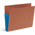 Smead Redrope End Tab File Pockets, Blue, 8 1/2" Width x 11" Length, 10 / Box, SMD73689