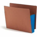 Smead Redrope End Tab File Pockets, Blue, 8 1/2" Width x 11" Length, 10 / Box, SMD73689