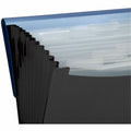 Smead Letter Expanding File, Black, 8 1/2" Width x 11" Length, SMD70863